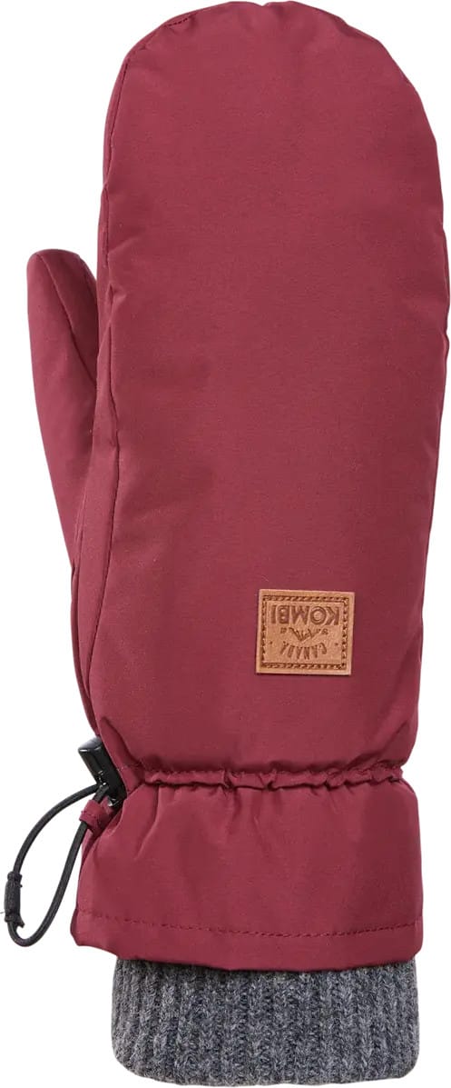 Kombi Women's Neomitt Thindown Mittens Rosewood Red Kombi