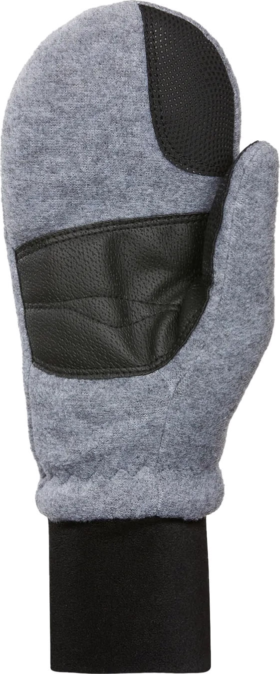 Kombi Women's Windguardian Fleece Mittens Heather Grey Kombi