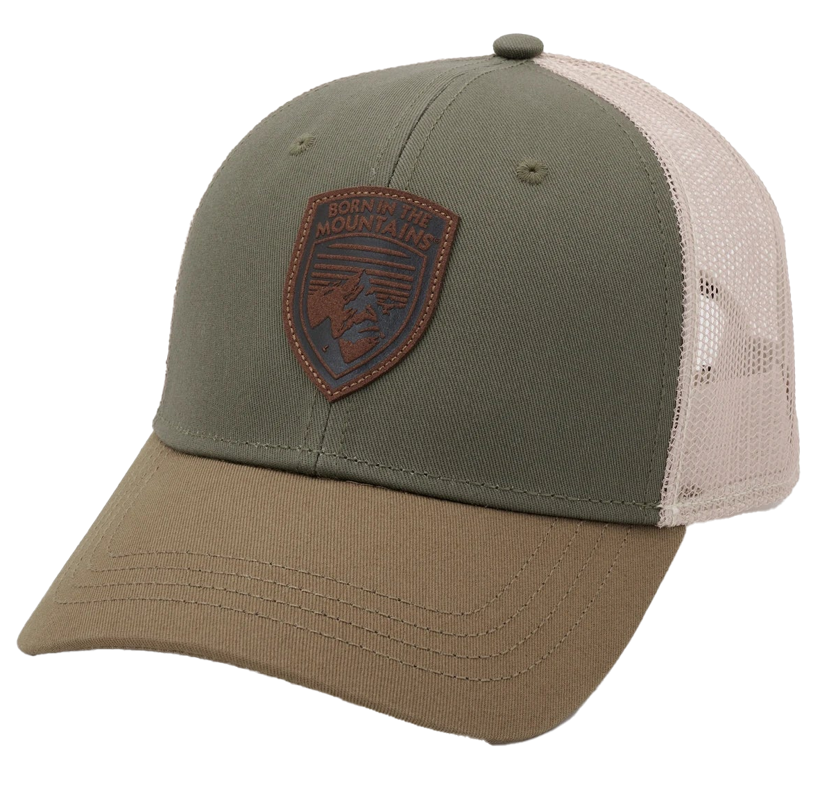 Kühl Men’s Rustik Born Trucker Olive / Dark Khaki