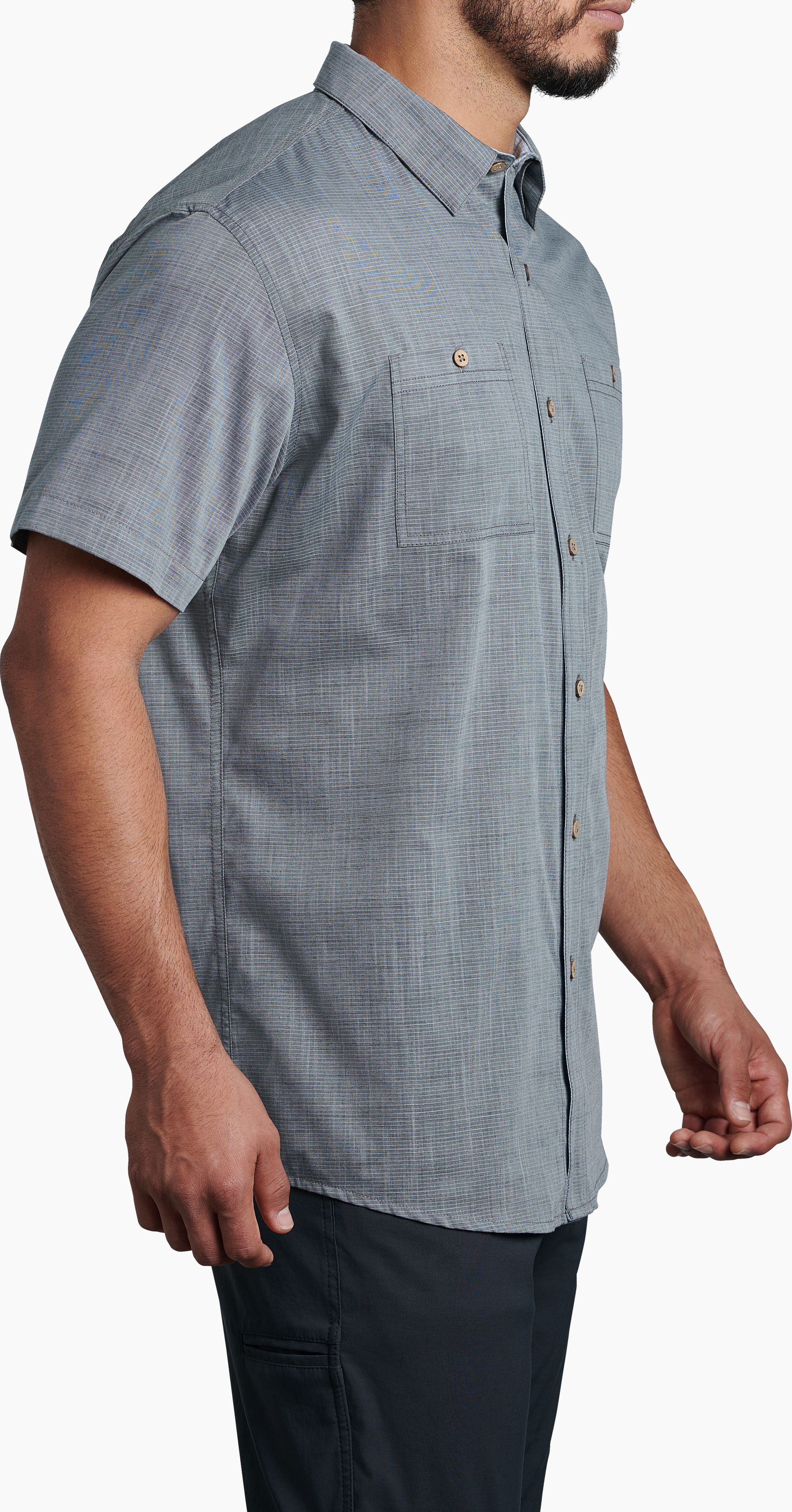 Kuhl Karib Stripe Shirt for Men in Blue