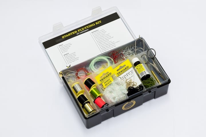 Veniard Starter Fly Tying Kit Fluebindesett Med Alt Det Nødvendige Veniard