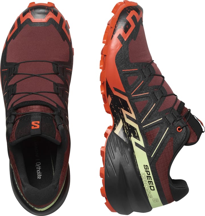 Salomon Men's Speedcross 6 Rum Raisin/Cherry Tomato/Cognac Salomon