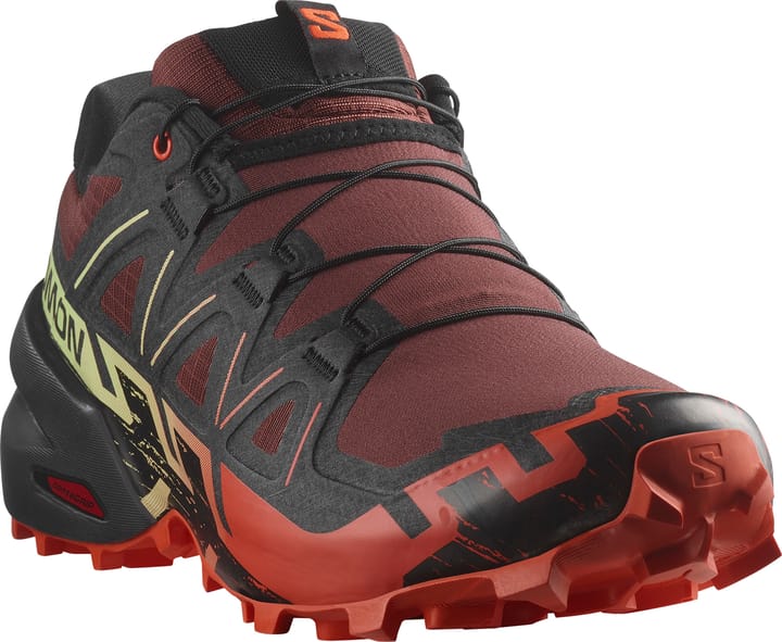 Salomon Men's Speedcross 6 Rum Raisin/Cherry Tomato/Cognac Salomon