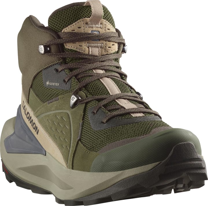 Salomon Men's Elixir Mid GORE-TEX Peat/Vintage Khaki/Castlerock Salomon