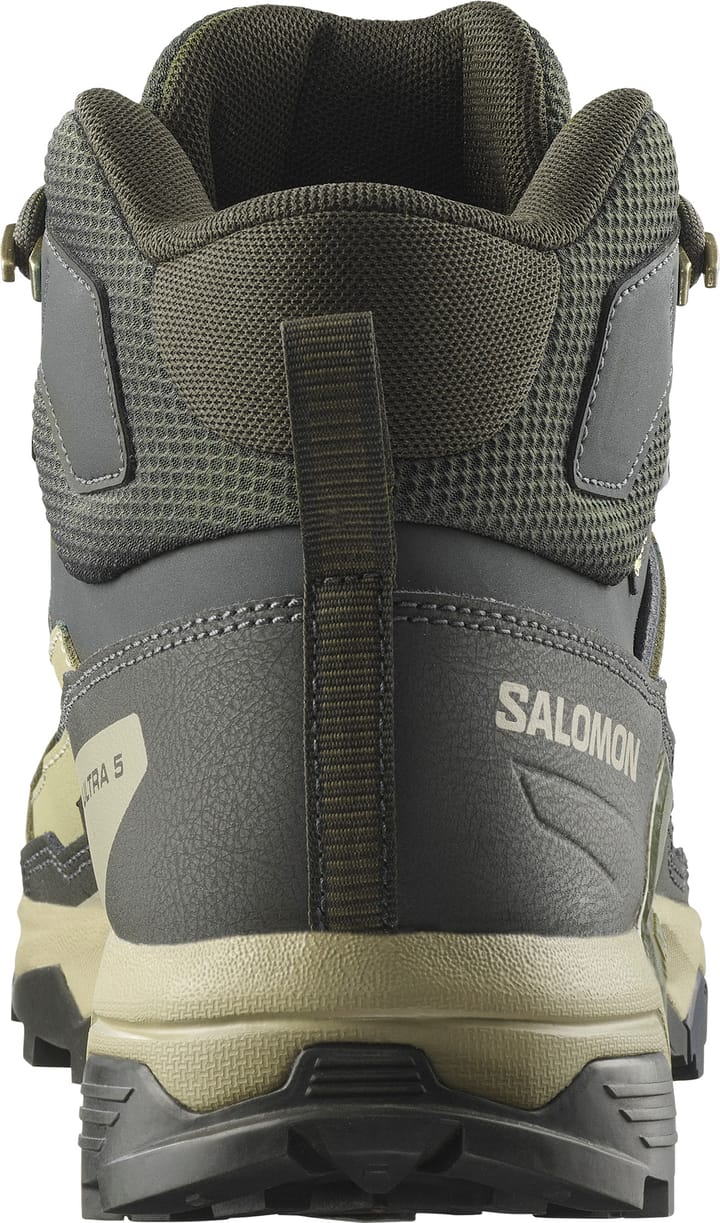 Salomon Men's X Ultra 5 Mid GORE-TEX Peat/gray Green/blue Nights Salomon