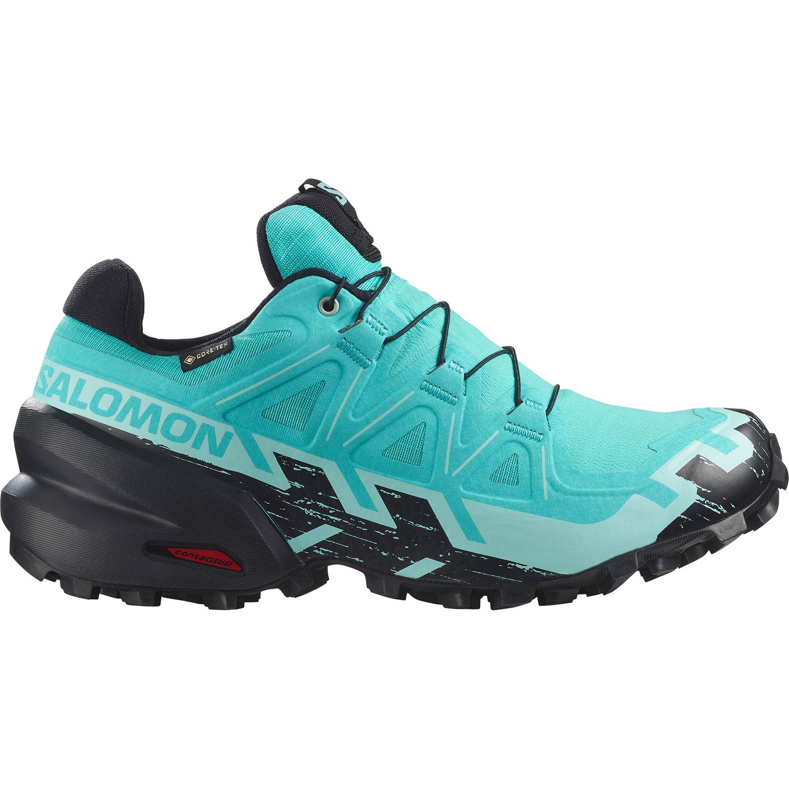 Salomon Women's Speedcross 6 GORE-TEX Blue Curacao/Black/Iced Aqua