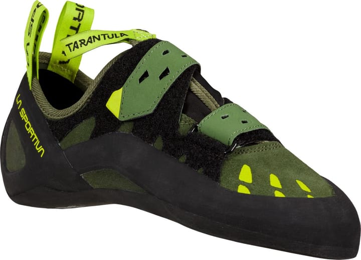 La Sportiva Unisex Tarantula Climbing Shoes Olive/Neon La Sportiva