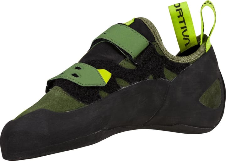 La Sportiva Unisex Tarantula Climbing Shoes Olive/Neon La Sportiva