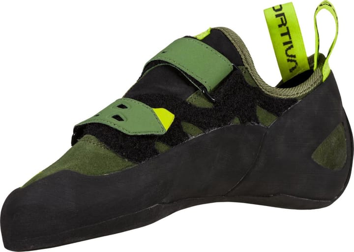 La Sportiva Unisex Tarantula Climbing Shoes Olive/Neon La Sportiva