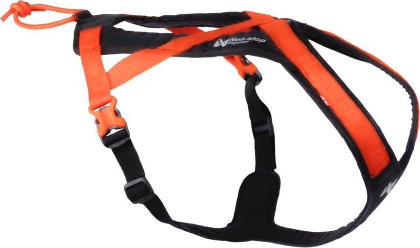 Non-stop Dogwear Rush Harness Black/orange