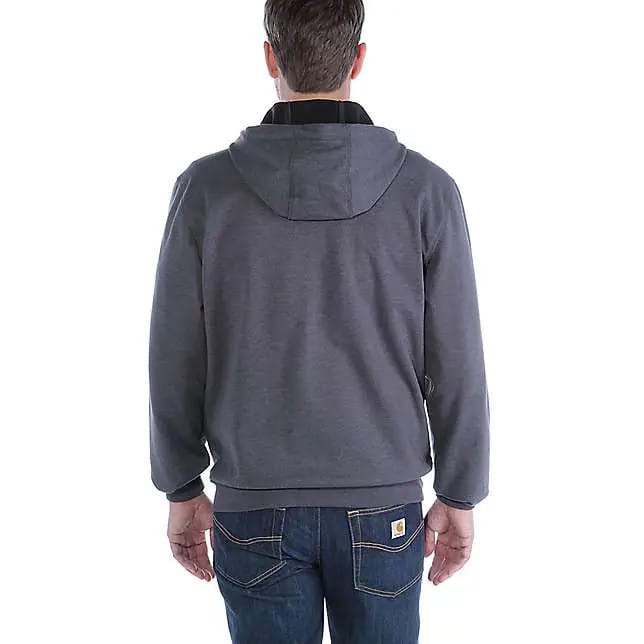 Carhartt Men's Wind Fighter Hooded Sweatshirt Carbon Heather Carhartt