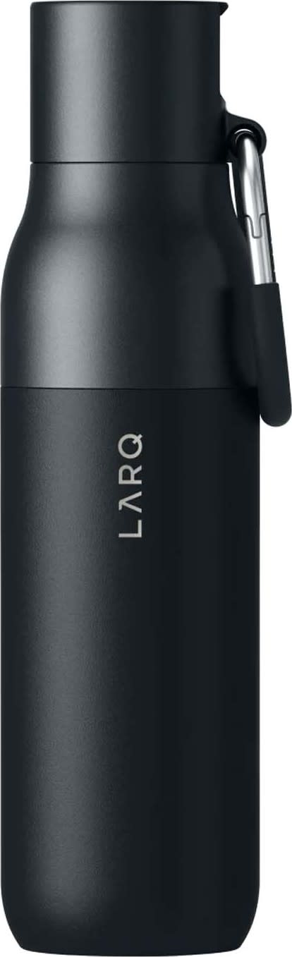 LARQ Bottle PureVis - Self-Cleaning and Insulated Stainless Steel Water  Bottle with UV Water Sanitizer, 17oz, Monaco Blue