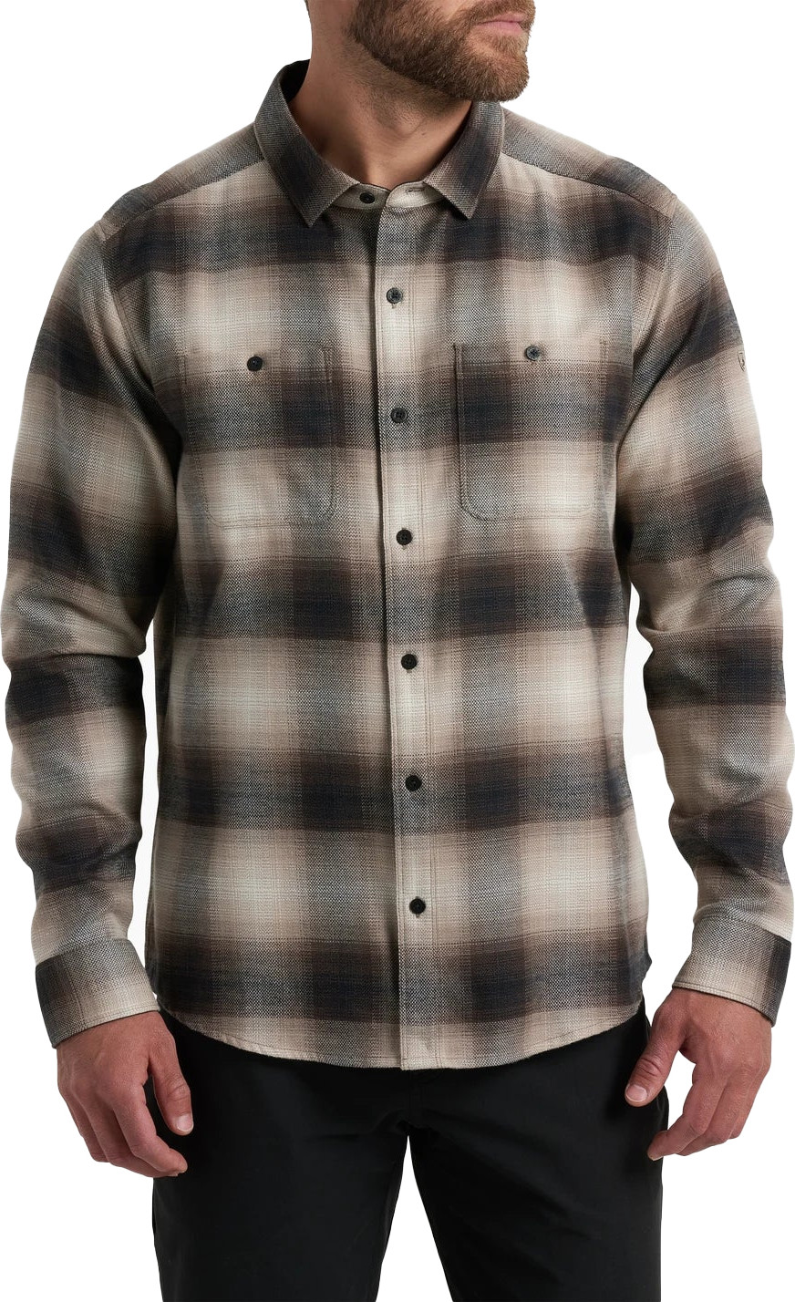 Kühl Men’s Law Flannel Longsleeve Shirt Quicksand