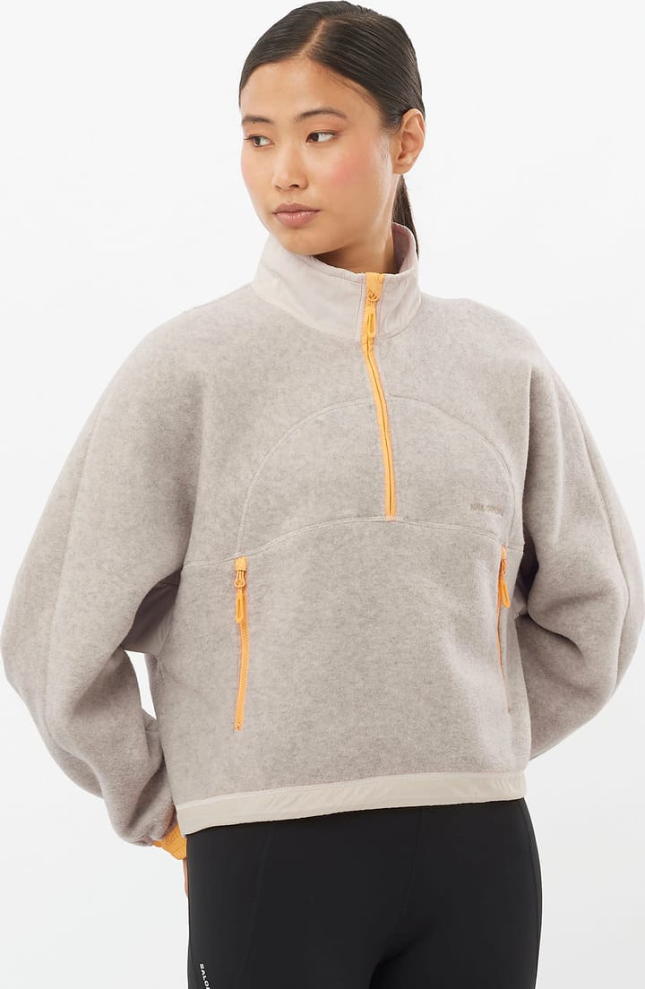 Salomon Chroma Fleece Crop W Rainy Day/ Salomon