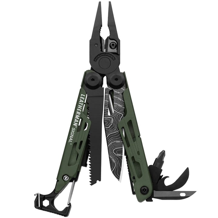 Leatherman Signal Box Green Topo Leatherman