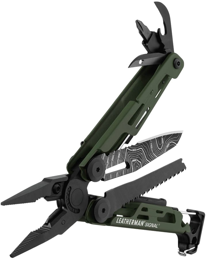 Leatherman Signal Box Green Topo Leatherman