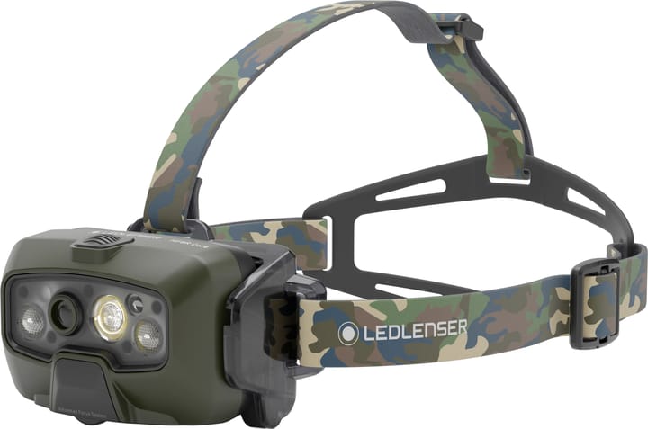 Led Lenser Led Lenser Hf8r Core Camo Praktisk Hodelykt Med Adaptivt Lys Led Lenser