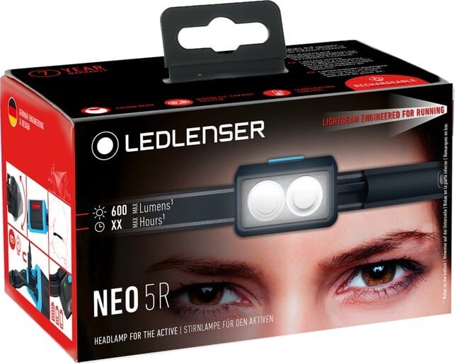 lampe frontale Led Lenser Neo 5R - Black/Blue 