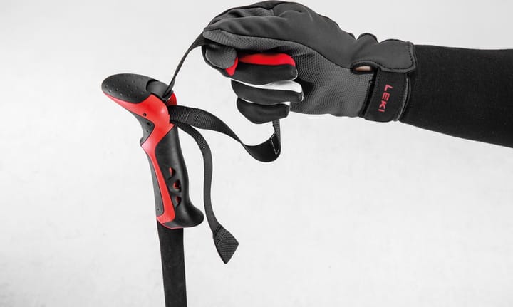 Leki Haute Route 3 Dark Anthracite-Dark Red-Black Leki