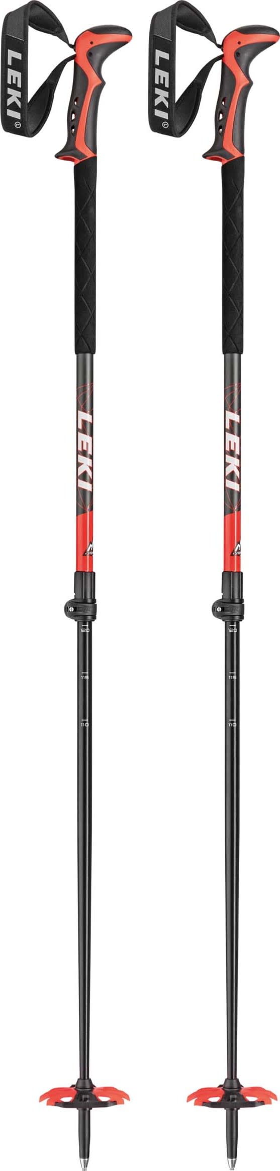 Leki Haute Route Dark Anthracite-Dark Red-Black Leki