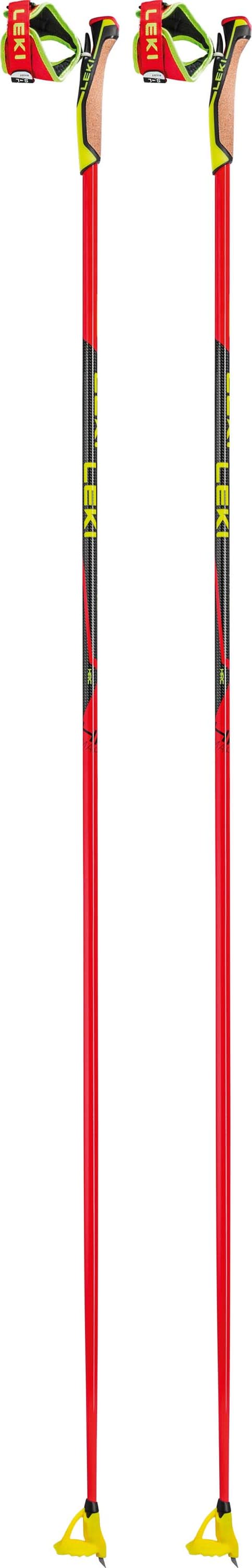 Leki HRC Marathon Bright Red-neonyellow-black