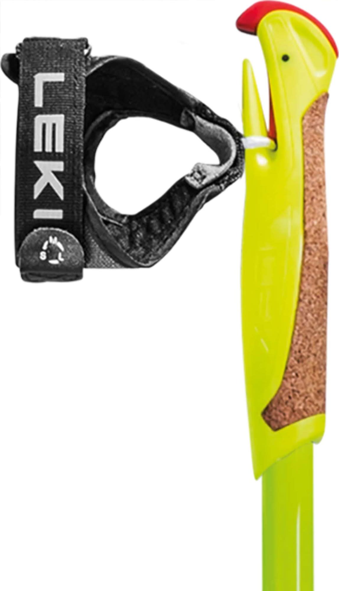 Leki Prc 850 Llight Anthracite-Neonyellow-Black Bastoncini sci di fondo :  Snowleader