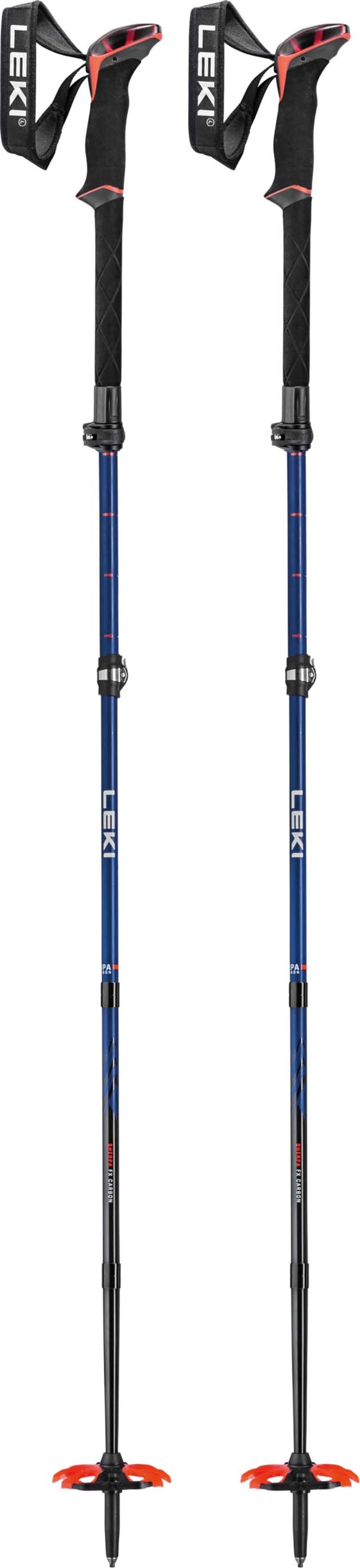 Leki Sherpa FX Carbon Midnight Blue-Darkblue-Red