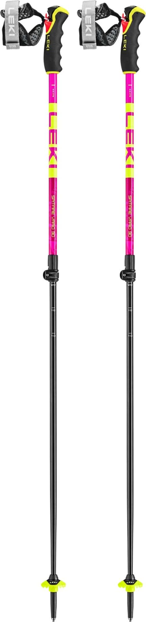 Leki Spitfire Vario 3D Neonmagenta-Neonyellow-Berry Leki