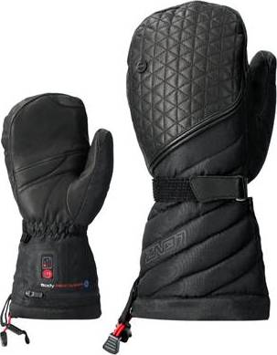 Lenz Women’s Heat Glove 6.0 Finger Cap Mittens Black