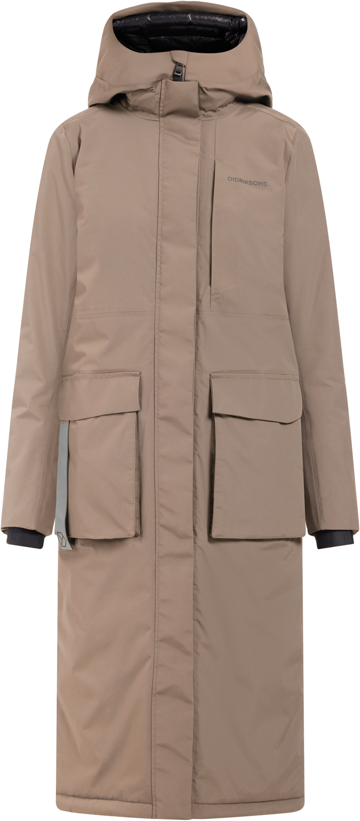 Didriksons Leya Wns Parka L 3 Mocha Brown Didriksons