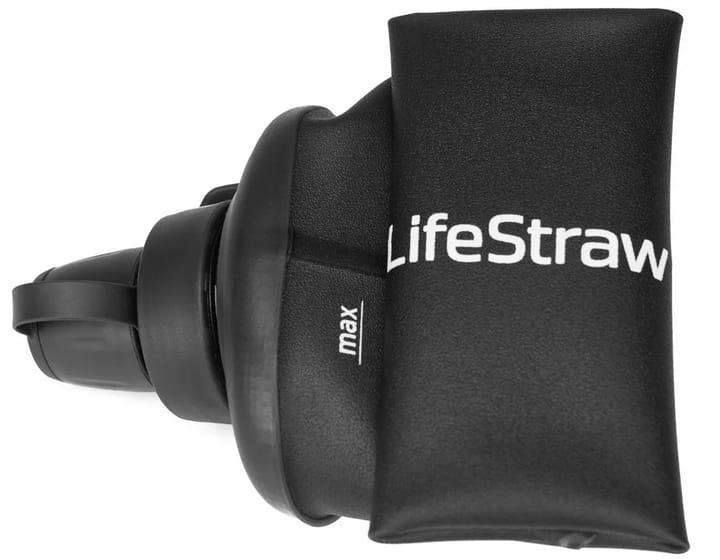 Lifestraw Peak Series Collapsible Squeeze 1 L  Dark Grey Lifestraw