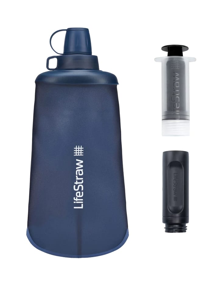 Lifestraw Peak Series Collapsible Squeeze 650 ml Mountain Blue Lifestraw