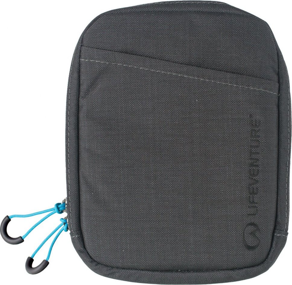 Lifeventure RFiD Travel Neck Pouch Recycled Grey