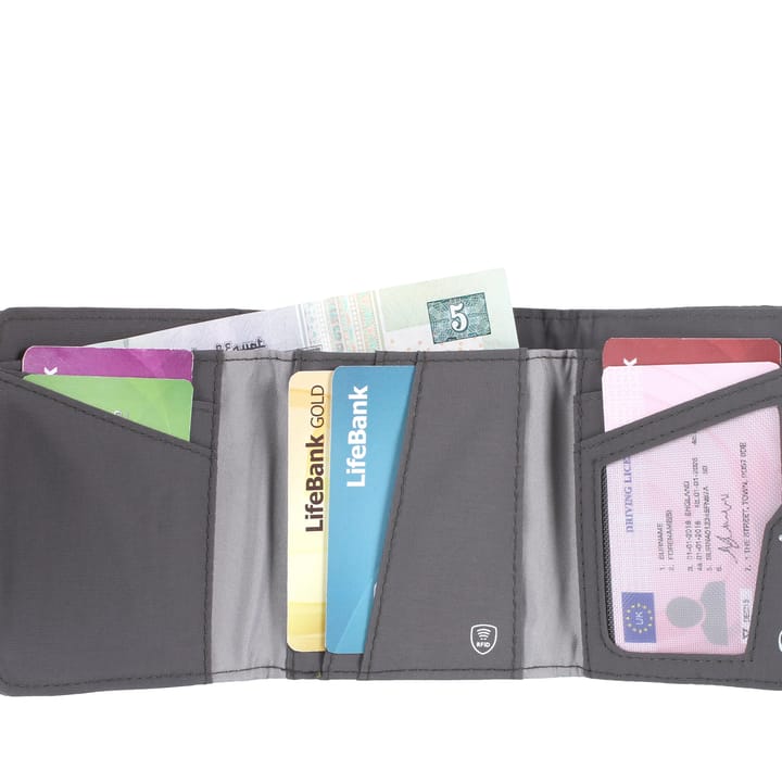 Lifeventure RFID Wallet Recycled Navy Blue Lifeventure