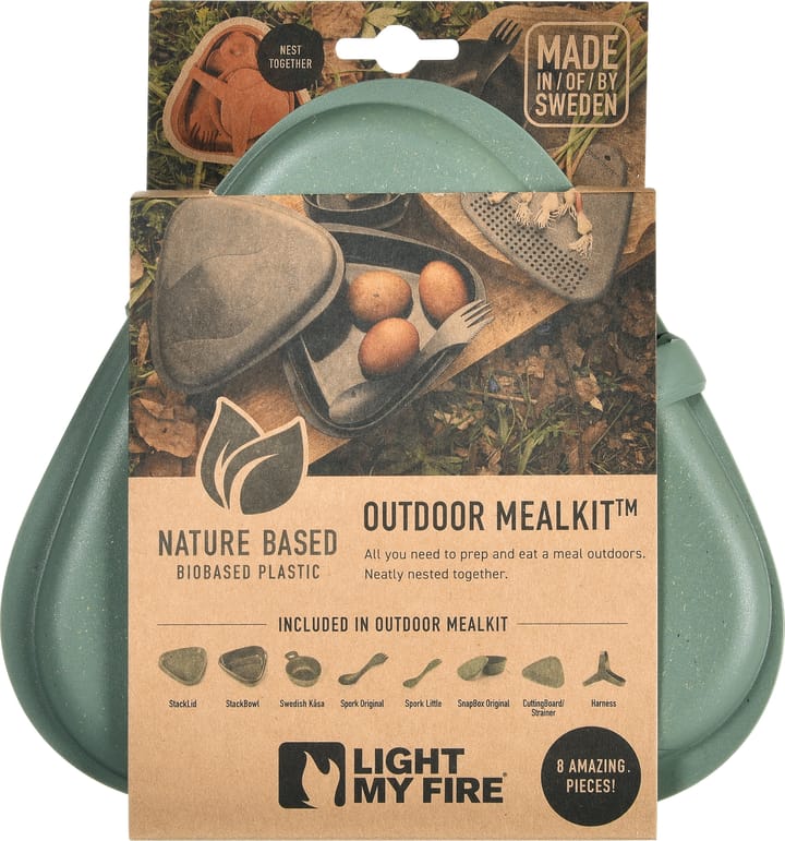 Light My Fire Outdoor Mealkit Bio Slaty Black Light My Fire