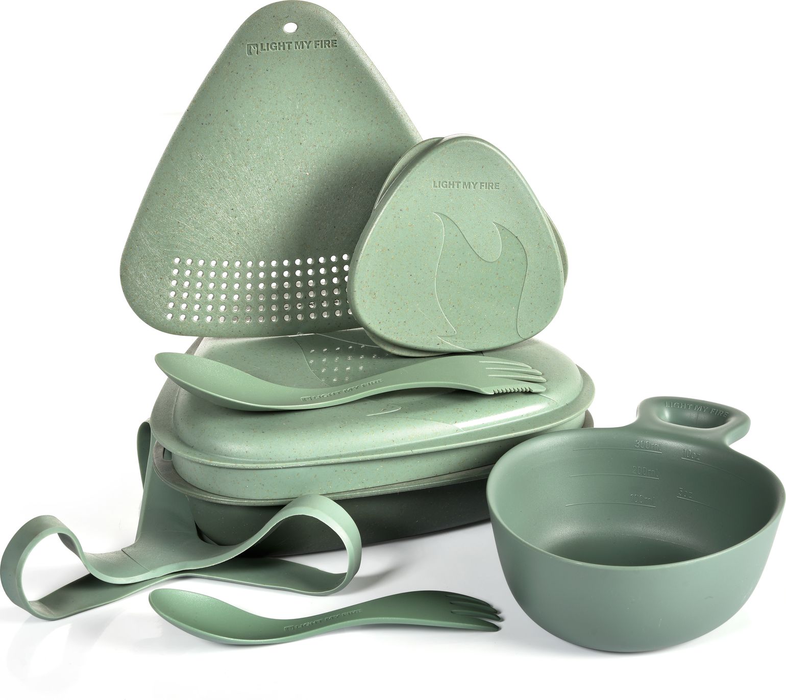 Light My Fire Outdoor Mealkit Bio Sandy Green