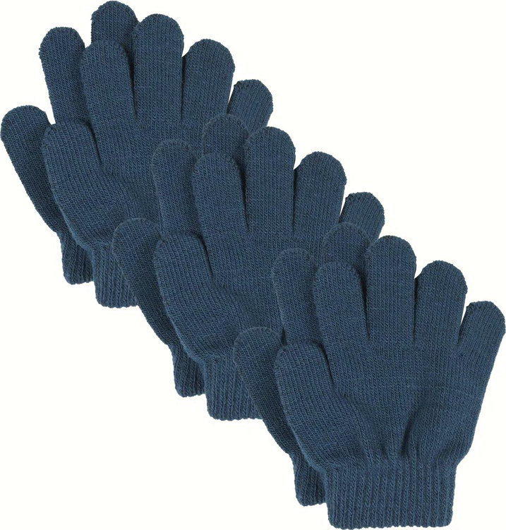 Lindberg Kids’ Åsbro Magic Glove 3-Pack Dark Blue