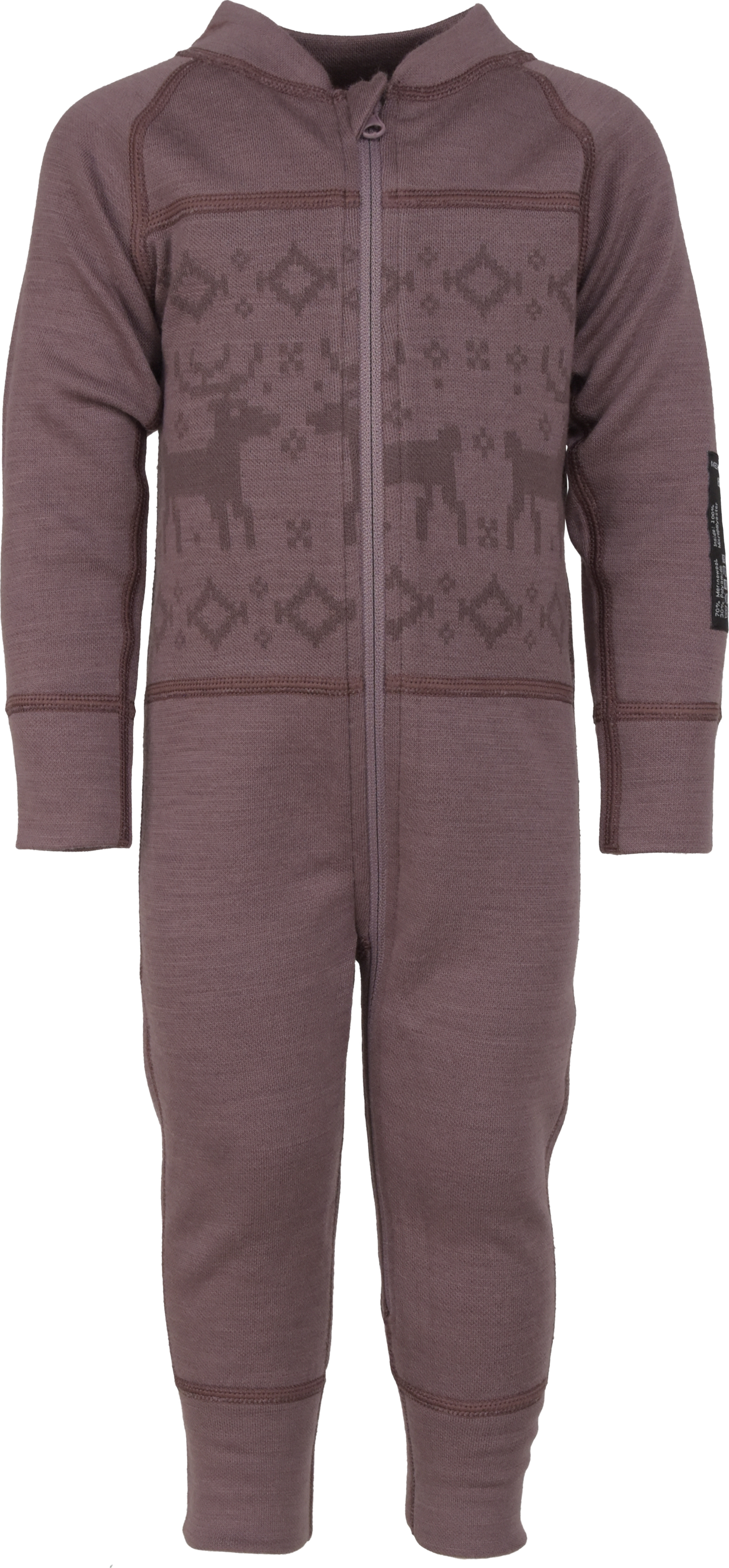 Kids’ Kåbdalis Merino Overall Dusty Mauve