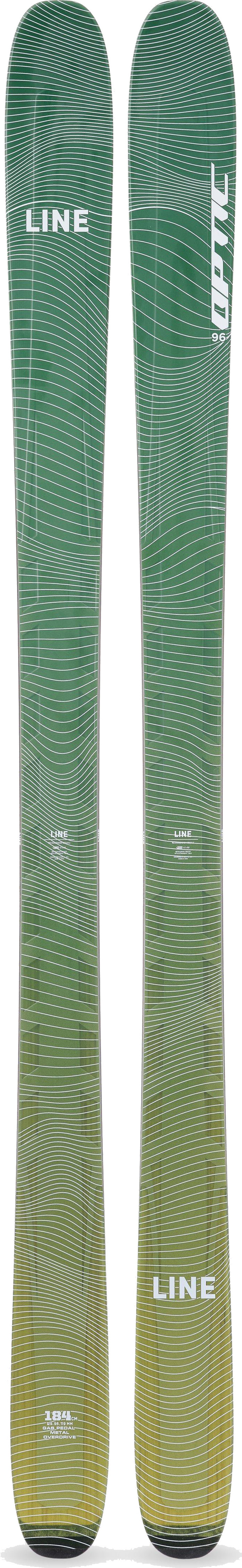 Line Skis Optic 96 Green