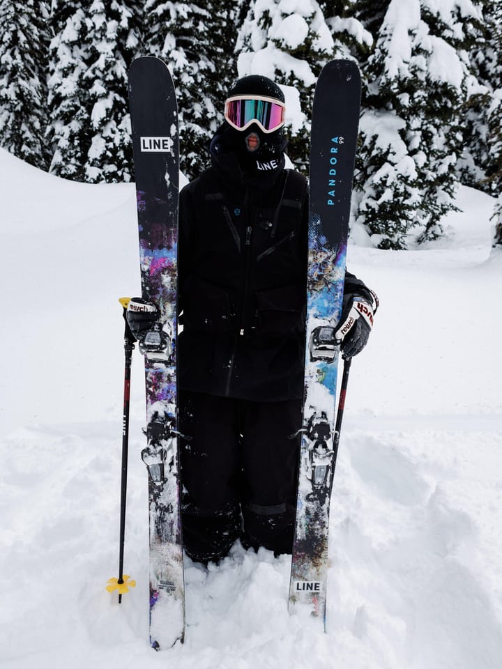 Line Skis Pandora 99 Black/Blue/Pink Line Skis