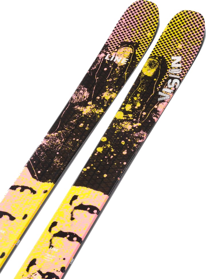 Line Skis Vision 104 Yellow/Pink/Black Line Skis