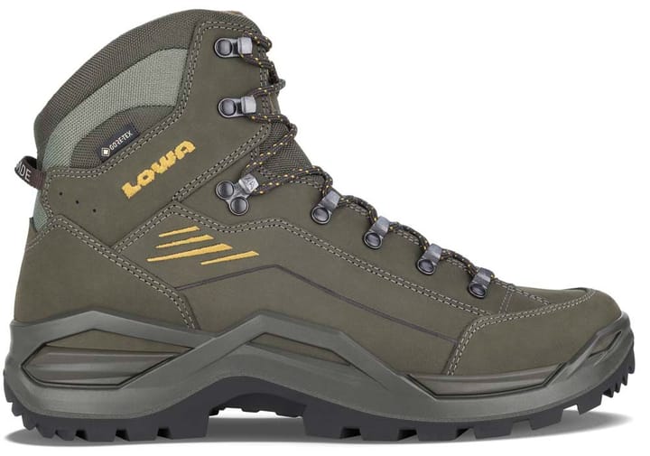 LOWA Men's Renegade Evo Gore-Tex Mid Olive Green LOWA