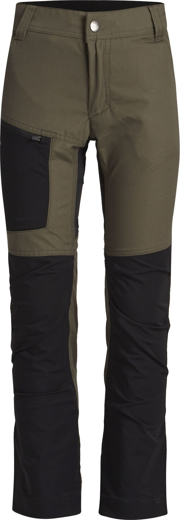 Lundhags Juniors’ Fulu Stretch Hybrid Pant  Forest Green/Black