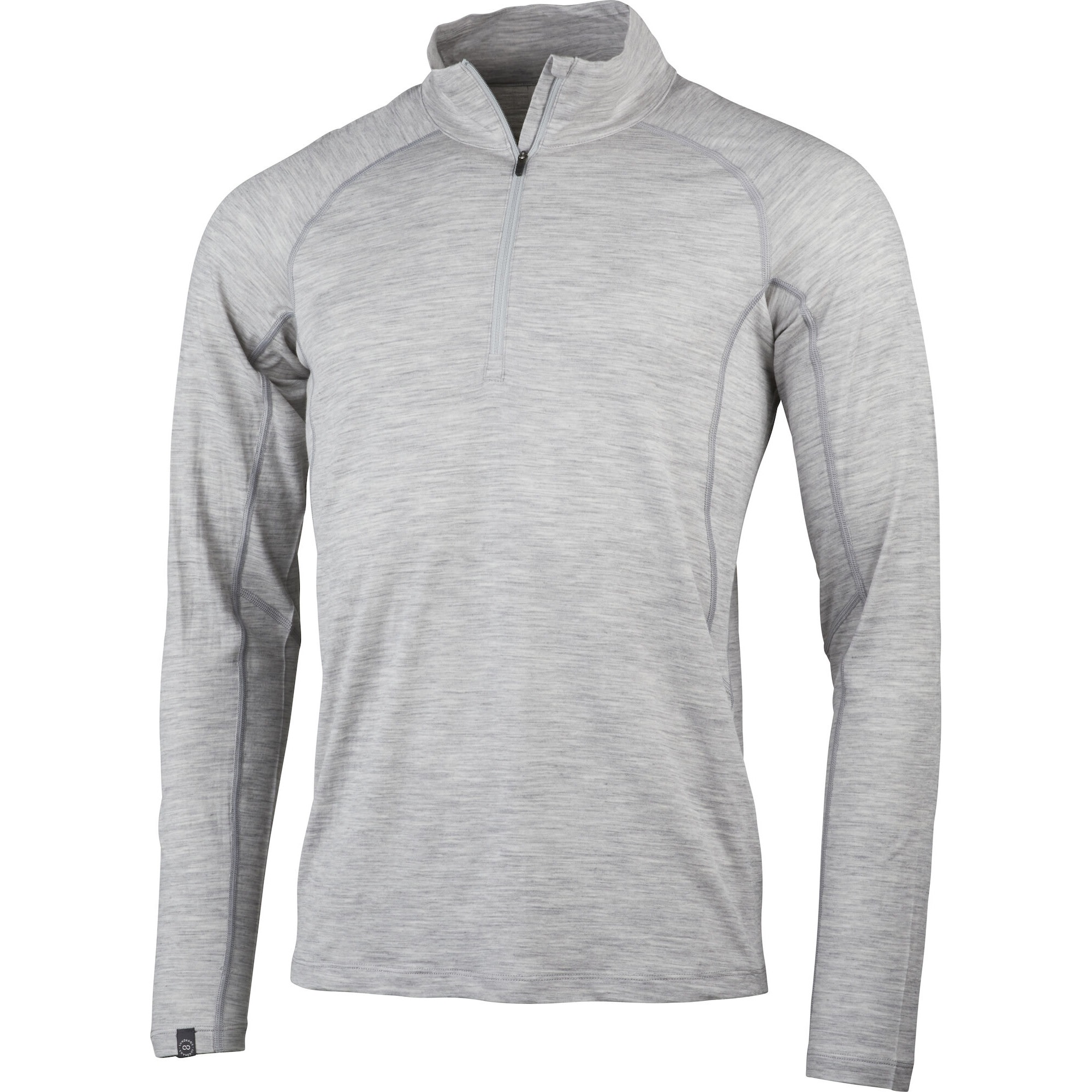 Lundhags Men’s Gimmer Merino Light 1/2 Zip Light Grey