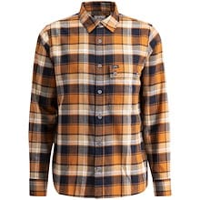 Lundhags Järpen Plaid Flannel Shirt Brick Lundhags