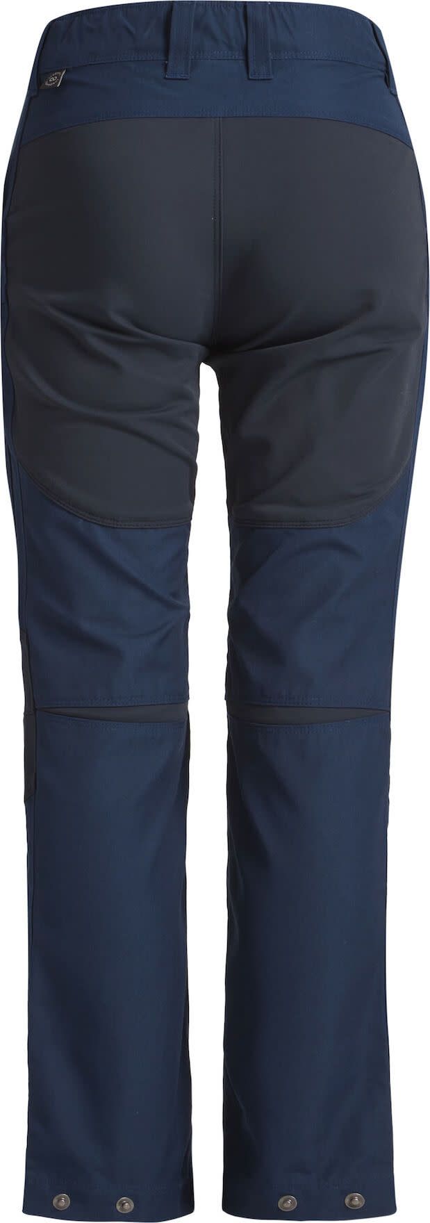 Lundhags Juniors' Fulu Rugged Stretch Hybrid Pant Light Navy/Deep Blue Lundhags