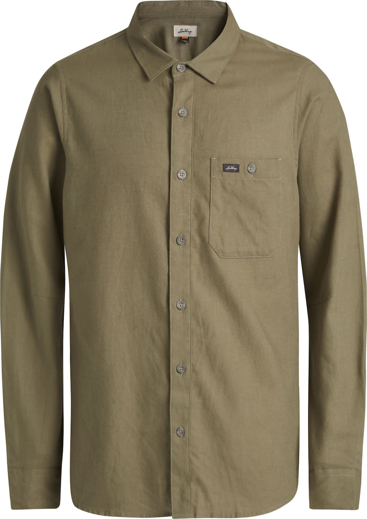 Lundhags Men’s Ekren Solid Long Sleeve Shirt Clover