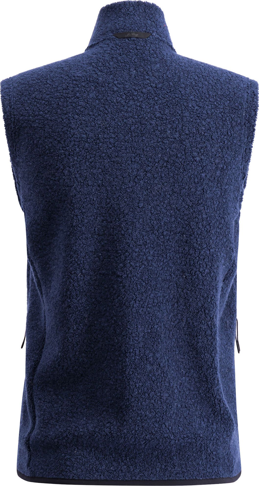 Men's Flok Wool Pile Vest Seaweed Lundhags