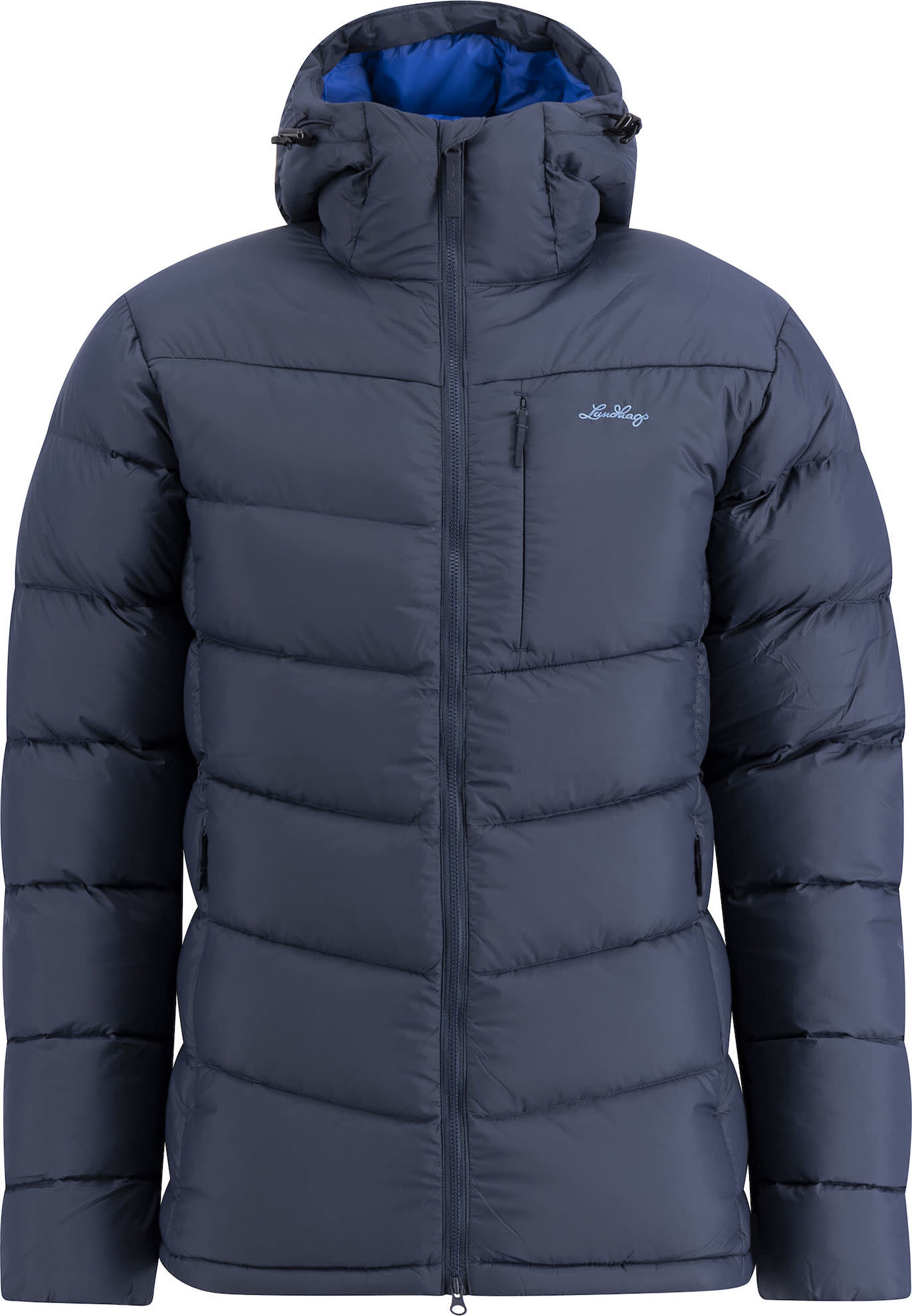 Lundhags Men’s Fulu Down Hooded Jacket Deep Blue