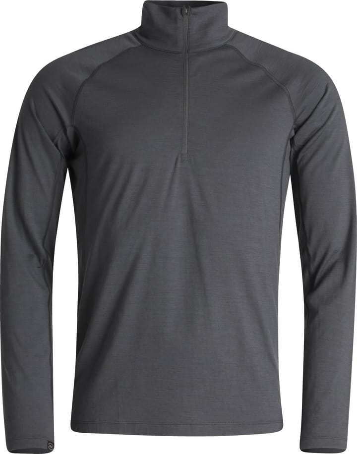 Lundhags Men's Gimmer Merino Light 1/2 Zip Dark Agave Lundhags